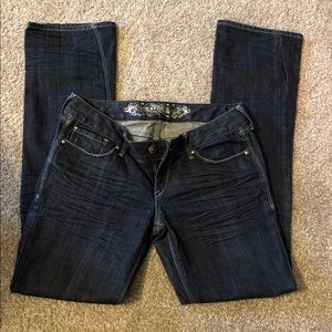 Express barely boot jeans